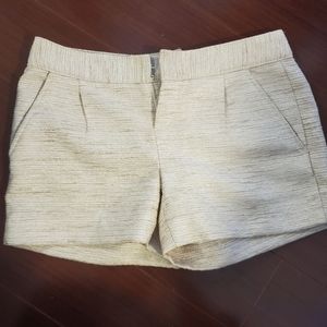 Banana Republic white dress shorts